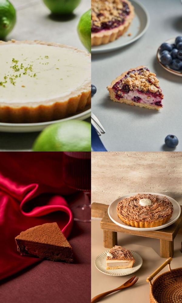 92折 | 檸檬塔 + 栗子塔 + 莓果塔 + 紅茶巧 | 一次滿足 