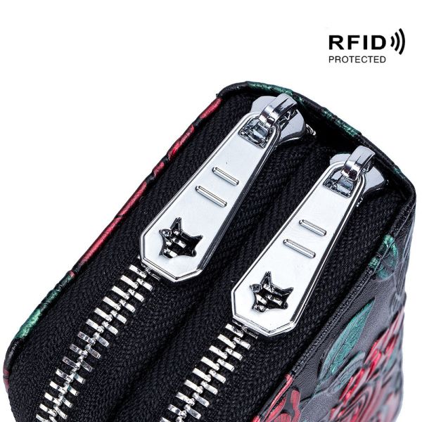 彩繪牛皮卡包大容量多卡位RFID防射頻掃瞄雙拉鏈多功能零錢袋包 日韓設計文創真牛皮 ANA042-CL-7180 台灣真皮包防水包,頂級手提包,設計師真皮夾,高品質小錢包,手工眼鏡袋零錢包,輕奢小掛袋側背包,精品皮包小方包,獨家女包後背包,免運斜背包,名牌包晚宴包