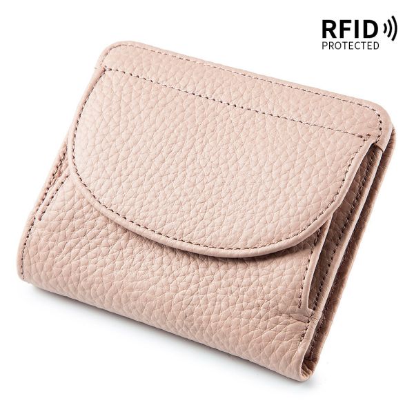 迷你錢包女包新潮日本RFID折疊簡約超薄真皮日系小錢夾女錢包潮 日韓設計文創真牛皮 ANA067-CL-3406 台灣真皮包防水包,頂級手提包,設計師真皮夾,高品質小錢包,手工眼鏡袋零錢包,輕奢小掛袋側背包,精品皮包小方包,獨家女包後背包,免運斜背包,名牌包晚宴包