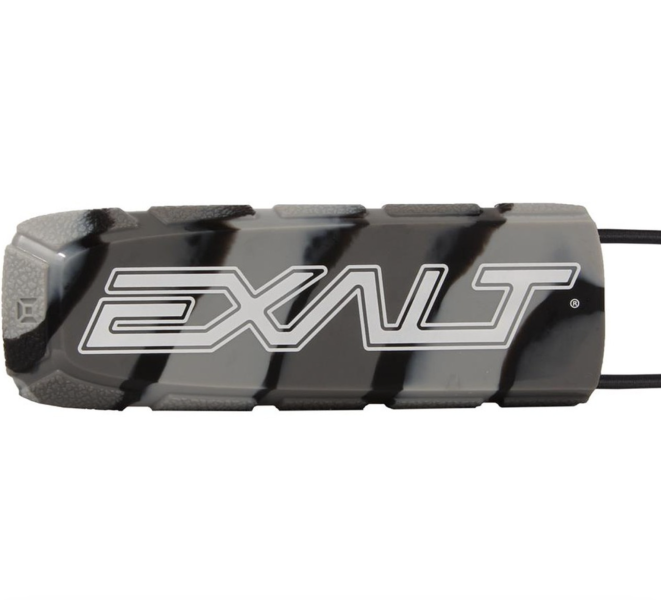 【漆彈專賣-三角戰略】Exalt Barrel Cover 橡膠槍口套 - 黑灰 