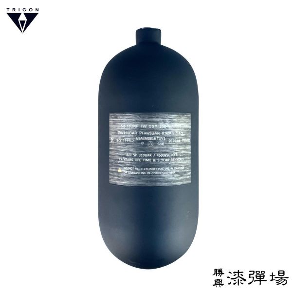 特價【漆彈專賣-三角戰略】單瓶身 新技術二代輕量化90CI碳纖氣瓶-台灣製造 
