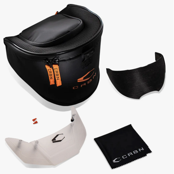 【漆彈專賣-三角戰略】CARBON ZERO PRO - 透明白 漆彈面罩 