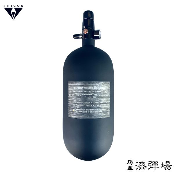 【漆彈專賣-三角戰略】新技術二代輕量化90CI碳纖氣瓶-台灣製造 