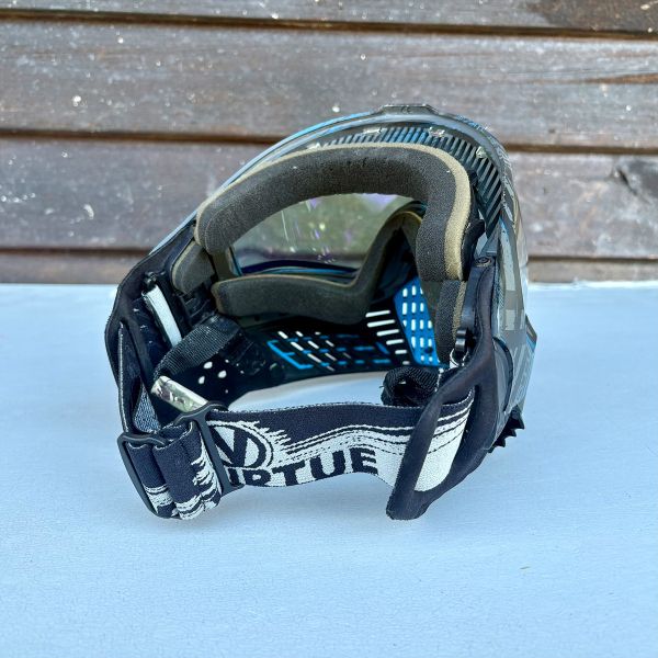 【漆彈專賣-三角戰略】“二手” VIRTUE VIO 面罩 - 黑藍 