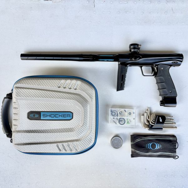 【漆彈專賣-三角戰略】“二手”CVO機械槍 - 黑 