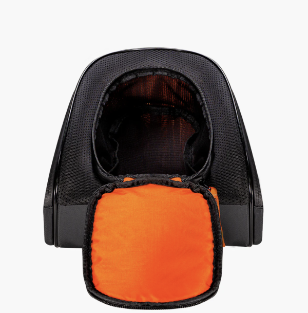 【漆彈專賣-三角戰略】CRBN 面罩盒 - 黑橘 