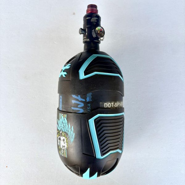 【漆彈專賣-三角戰略】“二手” 忍者氣瓶 附氣瓶套 - 68ci 