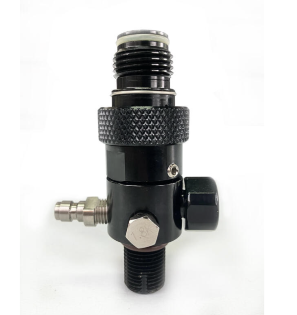 【漆彈專賣-三角戰略】台製 ON/OFF高壓氣氣瓶閥/頭 800/3000PSI 