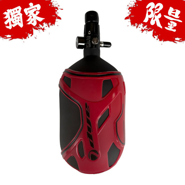 【漆彈專賣-三角戰略】!!官網獨家 限量優惠!! 新技術二代輕量化碳纖氣瓶＋贈 氣瓶套 