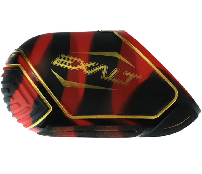 【漆彈專賣-三角戰略】EXALT 防滑矽膠 3/4 氣瓶套 68-90ci - 黑金 