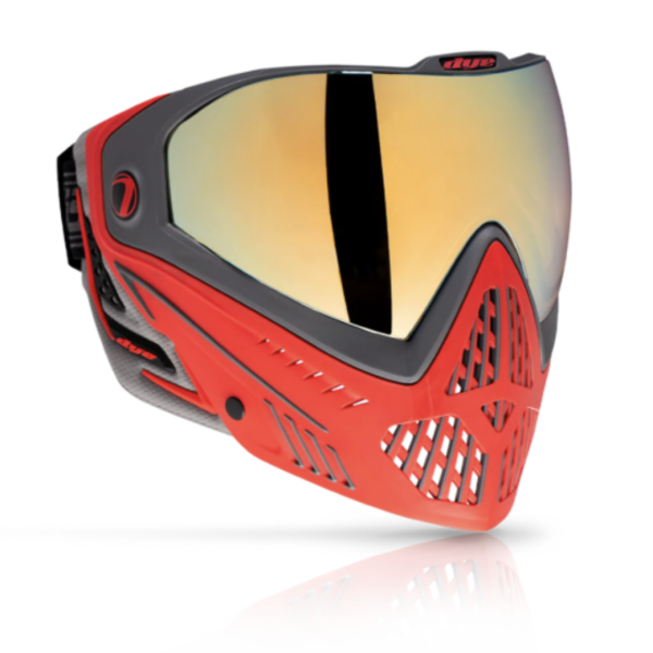 【漆彈專賣-三角戰略】Dye I5 - 暗影紅 限量版 漆彈面罩 送旋鈕鬆緊帶＿紅 