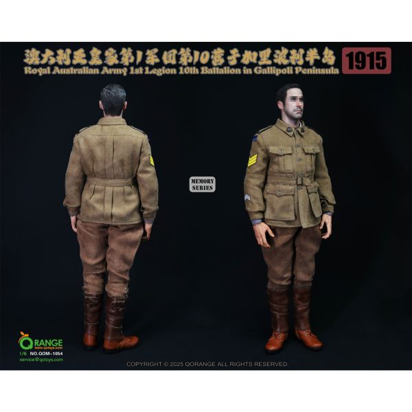 預購免運 QOTOYS 1/6配件包 澳洲皇家第一軍團第10營於加里波利半島 不含頭雕&素體 可動人偶,12吋人偶,6吋人偶,模型預購,1/6人偶,1/12人偶,KOF模型王者,QOTOYS 1/6配件包 澳洲皇家第一軍團第10營於加里波利半島 不含頭雕&素體,QOTOYS,QOTOYS 澳洲皇家第一軍團第10營於加里波利半島,QOM-1054,