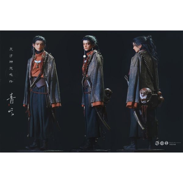 預購 半目工作室 1/6 可動眼《東方神鬼誌》第一彈 - 青玄 膠髮版/植髮版 BM-001 可動人偶,12吋人偶,6吋人偶,模型預購,1/6人偶,1/12人偶,KOF模型王者,半目工作室 1/6 可動眼《東方神鬼誌》第一彈 - 青玄 膠髮版/植髮版 BM-001,半目工作室,半目工作室 青玄,半目工作室 東方神鬼誌,青玄,青玄可動人偶,青玄可動模型,青玄1/6人偶,青玄12吋人偶,