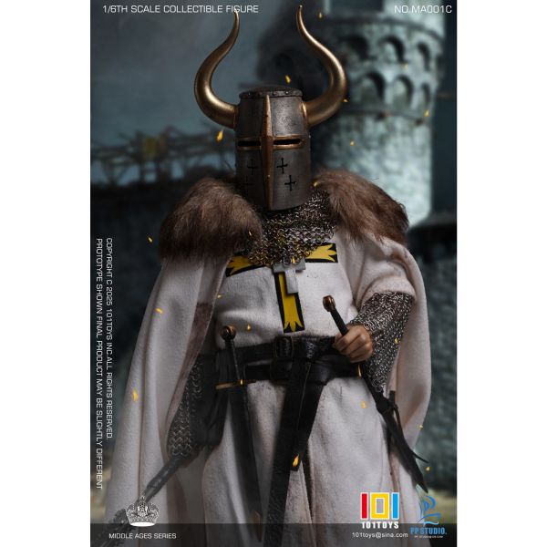預購免運 101TOYS x PP STUDIO 1/6 中世紀條頓大統領 MA001C 可動人偶,12吋人偶,6吋人偶,模型預購,1/6人偶,1/12人偶,KOF模型王者,101TOYS x PP STUDIO 1/6 中世紀條頓大統領 MA001C,101TOYS MA001C,PP STUDIO MA001C,
