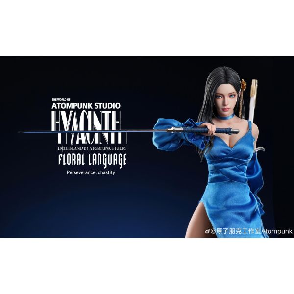 預購免運 原子朋克工作室 Atompunk 1/6 可動眼 刀姬風信子 原色版 可動人偶,12吋人偶,6吋人偶,模型預購,1/6人偶,1/12人偶,KOF模型王者,原子朋克工作室 Atompunk 1/6 可動眼 刀姬風信子 原色版,原子朋克工作室 Atompunk,刀姬風信子,