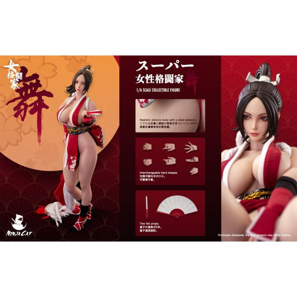 現貨免運 Ninja Cat 1/6 可動眼 女格鬥家 可動人偶,12吋人偶,6吋人偶,模型預購,1/6人偶,1/12人偶,KOF模型王者,Ninja Cat 1/6 女格斗家 舞 N001 12吋可動人偶,Ninja Cat 1/6 女格斗家,Ninja Cat 不知火舞,不知火舞 可動人偶,不知火舞 1/6人偶,不知火舞 12吋可動人偶,Ninja Cat N001,