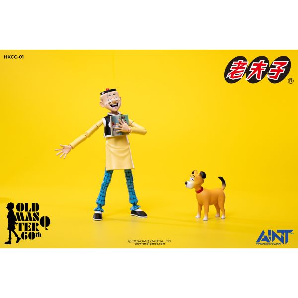 AINT Production 1/12 《 老夫子 》 - 60週年紀念版 可動人偶,12吋人偶,6吋人偶,模型預購,1/6人偶,1/12人偶,KOF模型王者,AINT Production 1/12 《 老夫子 》 - 60週年紀念版,AINT Production,AINT Production 老夫子,老夫子人偶,老夫子模型,老夫子 可動人偶,老夫子 可動模型,老夫子 1/12人偶,老夫子 6吋人偶,