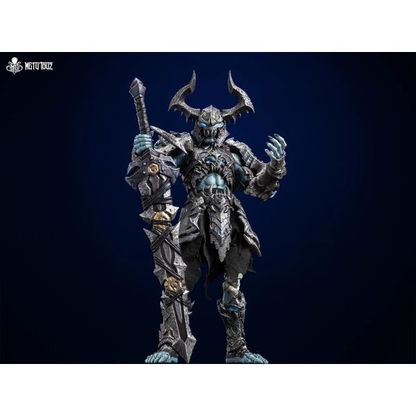 預購免運 MetyToyz 1/10 17cm 死亡騎士 - 霜骨 薩拉諾爾 雙頭雕 可動人偶,12吋人偶,6吋人偶,模型預購,1/6人偶,1/12人偶,KOF模型王者,MetyToyz 1/10 17cm 死亡騎士 - 霜骨 薩拉諾爾 雙頭雕,MetyToyz,MetyToyz 死亡騎士,MetyToyz 可動人偶,MetyToyz 可動模型,MetyToyz 1/12人偶,MetyToyz 6吋人偶,