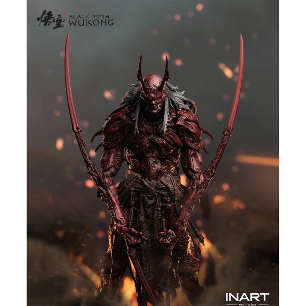 預購免運 INART Action 1/12 《黑神話：悟空》 夜叉王 可動人偶,12吋人偶,6吋人偶,模型預購,1/6人偶,1/12人偶,KOF模型王者,INART Action 1/12 《黑神話：悟空》 夜叉王,INART,INART 夜叉王,夜叉王 可動人偶,夜叉王 可動模型,夜叉王 1/12人偶,夜叉王 6吋人偶,