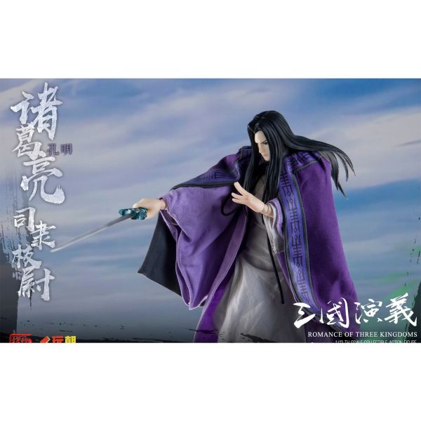 預購免運 玩朝玩具 1/12 《 三國演義》蜀漢丞相 司隸校尉 - 諸葛亮 可動人偶,12吋人偶,6吋人偶,模型預購,1/6人偶,1/12人偶,KOF模型王者,玩朝玩具 1/12 《 三國演義》蜀漢丞相 司隸校尉 - 諸葛亮,玩朝玩具,玩朝玩具 三國演義,玩朝玩具 諸葛亮,