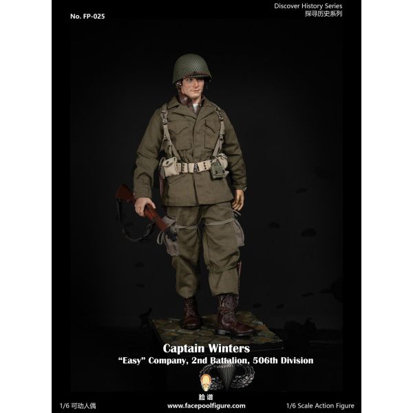 預購免運 臉譜模玩 1/6 二戰美軍空降師E連隊長 A款/B款 共兩版 FP-025 可動人偶,12吋人偶,6吋人偶,模型預購,1/6人偶,1/12人偶,KOF模型王者,臉譜模玩 1/6 二戰美軍空降師E連隊長 A款/B款 共兩版 FP-025,臉譜模玩,臉譜模玩 二戰美軍空降師E連隊長,臉譜模玩 可動人偶,臉譜模玩 可動模型,臉譜模玩 1/6人偶,臉譜模玩 12吋人偶,