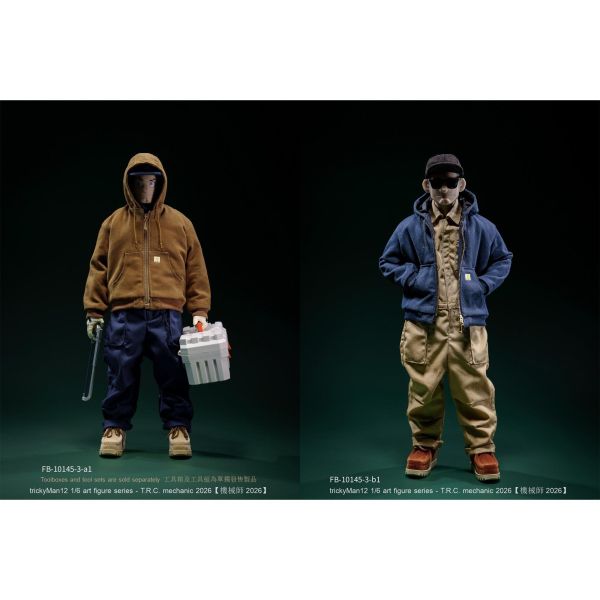 預購免運 trickyMan12 1/6 T.R.C. mechanic 機械師 共兩款 可動人偶,12吋人偶,6吋人偶,模型預購,1/6人偶,1/12人偶,KOF模型王者,trickyMan12 1/6 T.R.C. mechanic 機械師 共兩款,trickyMan12,trickyMan12 機械師,trickyMan12 可動人偶,trickyMan12 可動模型,trickyMan12 1/6人偶,trickyMan12 12吋人偶,