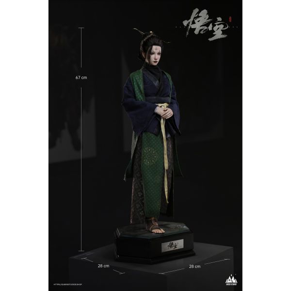 預購免運 Queen Studios 1/3全身像 《 黑神話 ： 悟空 》四姐 可動人偶,12吋人偶,6吋人偶,模型預購,1/6人偶,1/12人偶,KOF模型王者,Queen Studios 1/3全身像 《 黑神話 ： 悟空 》四姐,Queen Studios,Queen Studios 黑神話,四姐GK,四姐雕像,