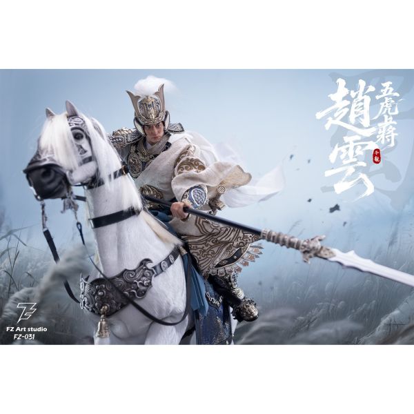 預購免運 FZ Art 1/6 雙頭雕《猛將傳》蜀篇 - 五虎上將 趙雲 豪華版 FZ031 可動人偶,12吋人偶,6吋人偶,模型預購,1/6人偶,1/12人偶,KOF模型王者,FZ Art 1/6 雙頭雕《猛將傳》蜀篇 - 五虎上將 趙雲 標準版 FZ030,FZ Art,FZ Art 趙雲,FZ Art FZ030,趙雲 可動人偶,趙雲 可動模型,趙雲 1/6人偶,趙雲 12吋人偶,