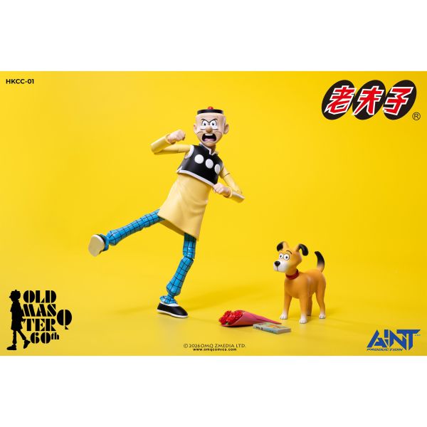 AINT Production 1/12 《 老夫子 》 - 60週年紀念版 可動人偶,12吋人偶,6吋人偶,模型預購,1/6人偶,1/12人偶,KOF模型王者,AINT Production 1/12 《 老夫子 》 - 60週年紀念版,AINT Production,AINT Production 老夫子,老夫子人偶,老夫子模型,老夫子 可動人偶,老夫子 可動模型,老夫子 1/12人偶,老夫子 6吋人偶,