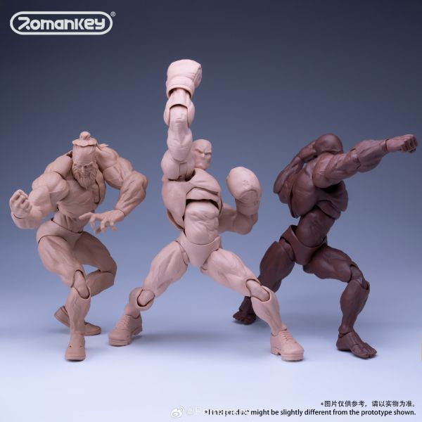 預購免運 Romankey  1/12  超可動素體 18cm 大塊頭 Big Guy 可動人偶,12吋人偶,6吋人偶,模型預購,1/6人偶,1/12人偶,KOF模型王者,Romankey  1/12  超可動素體 18cm 大塊頭 Big Guy,Romankey,Romankey素體,Romankey 大塊頭,超可動素體,