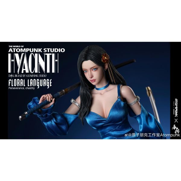 預購免運 原子朋克工作室 Atompunk 1/6 可動眼 刀姬風信子 原色版 可動人偶,12吋人偶,6吋人偶,模型預購,1/6人偶,1/12人偶,KOF模型王者,原子朋克工作室 Atompunk 1/6 可動眼 刀姬風信子 原色版,原子朋克工作室 Atompunk,刀姬風信子,