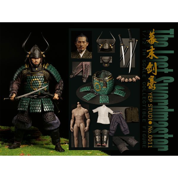 預購免運 YepStudio 1/12 幕末劍豪 NO.0011 可動人偶,12吋人偶,6吋人偶,模型預購,1/6人偶,1/12人偶,KOF模型王者,YepStudio 1/12 幕末劍豪 NO.0011,YepStudio,YepStudio 幕末劍豪,YepStudio NO.0011,YepStudio 可動人偶,YepStudio 可動模型,YepStudio 1/12人偶,YepStudio 6吋人偶,