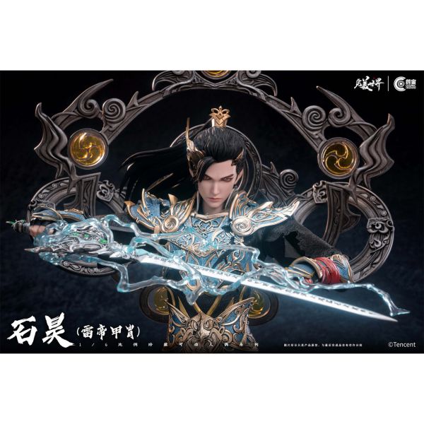 預購免運 朗宙 1/6 可動眼 《 完美世界 》 石昊 - 雷帝甲胄 CC9134 可動人偶,12吋人偶,6吋人偶,模型預購,1/6人偶,1/12人偶,KOF模型王者,朗宙 1/6 可動眼 《 完美世界 》 石昊 - 雷帝甲胄 CC9134,朗宙,朗宙 1/6 石昊,朗宙 CC9134,朗宙 完美世界,石昊可動人偶,石昊可動模型,石昊1/6人偶,石昊12吋人偶,