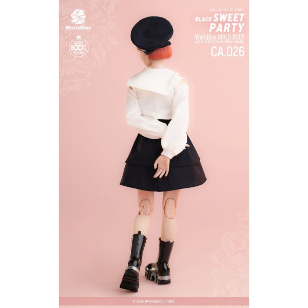 預購免運 Worldbox 1/6 服裝包 - 黑甜派對套裝 CA026 可動人偶,12吋人偶,6吋人偶,模型預購,1/6人偶,1/12人偶,KOF模型王者,Worldbox 1/6 服裝包 - 黑甜派對套裝 CA026,Worldbox,Worldbox 服裝包,Worldbox CA026,CA026,