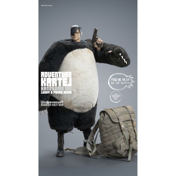 預購免運 Underverse 1/6 冒險卡特系列 - DIRTY BOI PANDA 可動人偶,12吋人偶,6吋人偶,模型預購,1/6人偶,1/12人偶,KOF模型王者,Underverse 1/6 冒險卡特系列 - DIRTY BOI PANDA,Underverse,Underverse DIRTY BOI PANDA,UV202514,Underverse 可動人偶,Underverse 可動模型,Underverse 1/12人偶,Underverse 6吋人偶,