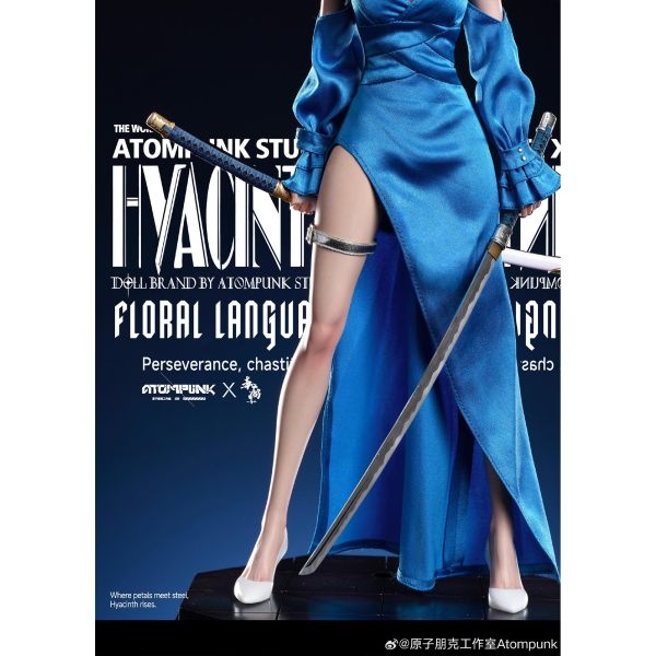 預購免運 原子朋克工作室 Atompunk 1/6 可動眼 刀姬風信子 原色版 可動人偶,12吋人偶,6吋人偶,模型預購,1/6人偶,1/12人偶,KOF模型王者,原子朋克工作室 Atompunk 1/6 可動眼 刀姬風信子 原色版,原子朋克工作室 Atompunk,刀姬風信子,