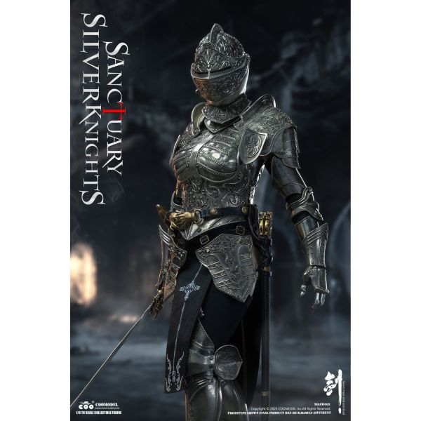 預購免運 COOMODEL 1/6 《劍亂風雲》 - 聖殿白銀守衛 白銀版 SW003 可動人偶,12吋人偶,6吋人偶,模型預購,1/6人偶,1/12人偶,KOF模型王者,COOMODEL 1/6 《劍亂風雲》 - 聖殿黃金守衛 白銀版 SW003,COOMODEL,COOMODEL 聖殿白銀守衛,COOMODEL SW003,COOMODEL 可動人偶,COOMODEL 可動模型,COOMODEL 1/6人偶,COOMODEL 12吋人偶,