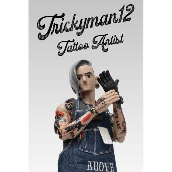 預購免運 trickyMan12 1/6 刺青師2 特別版 可動人偶,12吋人偶,6吋人偶,模型預購,1/6人偶,1/12人偶,KOF模型王者,trickyMan12 1/6 刺青師2 特別版,trickyMan12,trickyMan12 刺青師,trickyMan12 可動人偶,trickyMan12 可動模型,trickyMan12 1/6人偶,trickyMan12 12吋人偶,