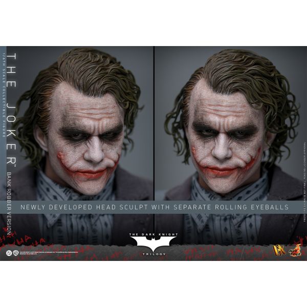 預購免運 HOT TOYS DX50 蝙蝠俠 黑暗騎士 三部曲 小丑 搶匪款 可動人偶,12吋人偶,6吋人偶,模型預購,1/6人偶,1/12人偶,KOF模型王者,HOT TOYS DX50 蝙蝠俠 黑暗騎士 三部曲 小丑 搶匪款,HOT TOYS,HOT TOYS DX50,HOT TOYS 蝙蝠俠,HOT TOYS 小丑,HOT TOYS JOKER,小丑 可動人偶,小丑可動模型,小丑1/6人偶,小丑12吋人偶,JOKER 可動人偶,JOKER可動模型,JOKER1/6人