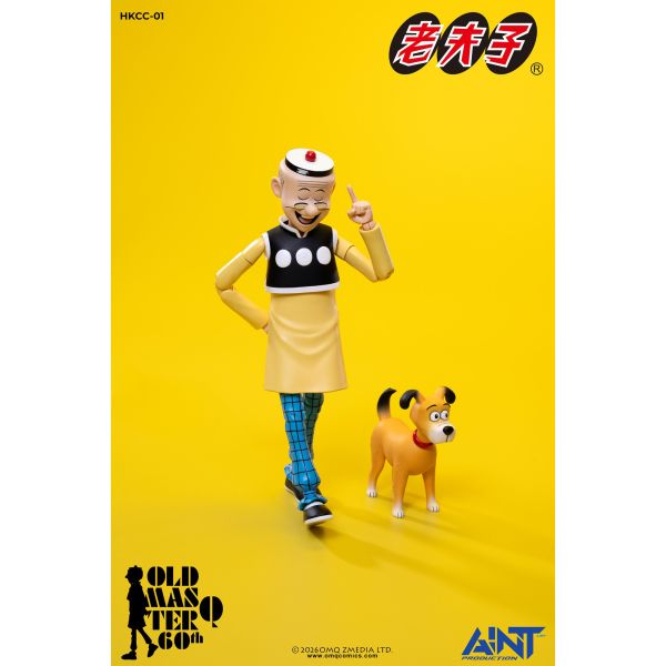 AINT Production 1/12 《 老夫子 》 - 60週年紀念版 可動人偶,12吋人偶,6吋人偶,模型預購,1/6人偶,1/12人偶,KOF模型王者,AINT Production 1/12 《 老夫子 》 - 60週年紀念版,AINT Production,AINT Production 老夫子,老夫子人偶,老夫子模型,老夫子 可動人偶,老夫子 可動模型,老夫子 1/12人偶,老夫子 6吋人偶,