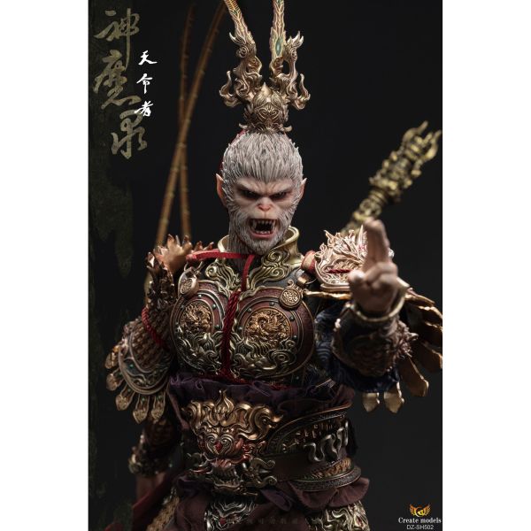 預購免運 Createmodels 1/6 可動眼 鬥戰神 / 天命者 DZ-SH501/02 可動人偶,12吋人偶,6吋人偶,模型預購,1/6人偶,1/12人偶,KOF模型王者,Createmodels 1/6 可動眼 鬥戰神 / 天命者 DZ-SH501/02,Createmodels,