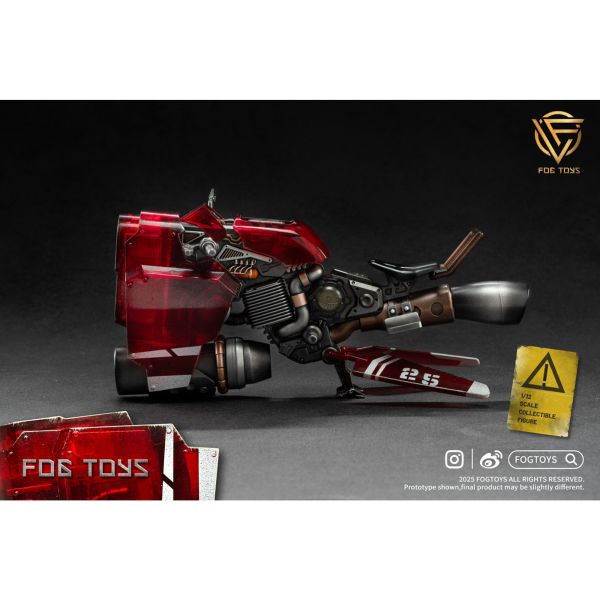 預購免運 FOGTOYS 1/12 可動載具 《 Falcon隼 》 彩透.ver 01FT 可動人偶,12吋人偶,6吋人偶,模型預購,1/6人偶,1/12人偶,KOF模型王者,FOGTOYS 1/12 可動載具 《 Falcon隼 》 彩透.ver 01FT,FOGTOYS,FOGTOYS 隼,FOGTOYS  載具,1/12載具,6吋載具,