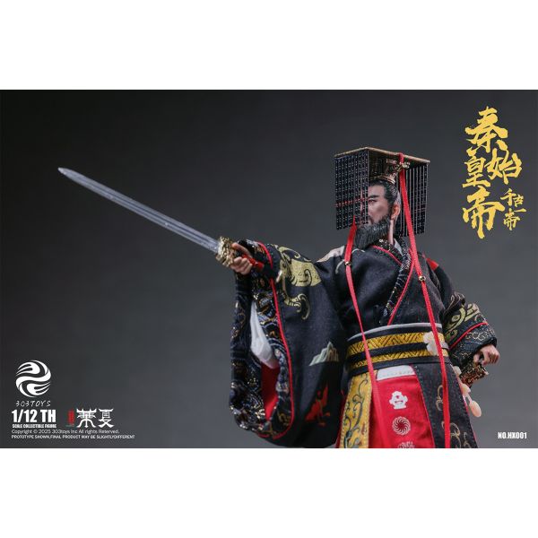 預購免運 303TOYS 1/12 《掌上華夏》 千古一帝 - 秦始皇 豪華單人版 HX001 可動人偶,12吋人偶,6吋人偶,模型預購,1/6人偶,1/12人偶,KOF模型王者,303TOYS 1/12 《掌上華夏》 千古一帝 - 秦始皇 豪華單人版 HX001,303TOYS,303TOYS 秦始皇,秦始皇可動人偶,秦始皇可動模型,秦始皇1/12人偶,秦始皇6吋人偶,