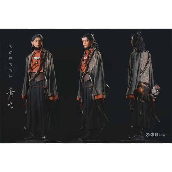 預購 半目工作室 1/6 可動眼《東方神鬼誌》第一彈 - 青玄 膠髮版/植髮版 BM-001 可動人偶,12吋人偶,6吋人偶,模型預購,1/6人偶,1/12人偶,KOF模型王者,半目工作室 1/6 可動眼《東方神鬼誌》第一彈 - 青玄 膠髮版/植髮版 BM-001,半目工作室,半目工作室 青玄,半目工作室 東方神鬼誌,青玄,青玄可動人偶,青玄可動模型,青玄1/6人偶,青玄12吋人偶,