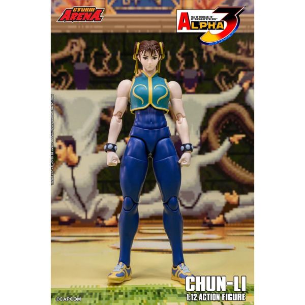 預購免運 STORM ARENA 1/12 《 快打旋風 ALPHA 3 》 春麗 可動人偶,12吋人偶,6吋人偶,模型預購,1/6人偶,1/12人偶,KOF模型王者,STORM ARENA 1/12 《 快打旋風 ALPHA 3 》 春麗,STORM ARENA,STORM ARENA 春麗,春麗 可動人偶,春麗 可動模型,春麗 1/12人偶,春麗 6吋人偶,