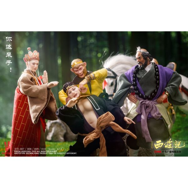預購免運 VERYCOOL 1/12 可動眼 《西遊記》 40週年 大套裝 XYJ-012 可動人偶,12吋人偶,6吋人偶,模型預購,1/6人偶,1/12人偶,KOF模型王者,VERYCOOL 1/12 《西遊記》 40週年 白龍馬 XYJ-011,VERYCOOL,VERYCOOL 西遊記,VERYCOOL 白龍馬,XYJ-011,西遊記 可動人偶,西遊記 可動模型,西遊記 1/12人偶,西遊記 6吋人偶,