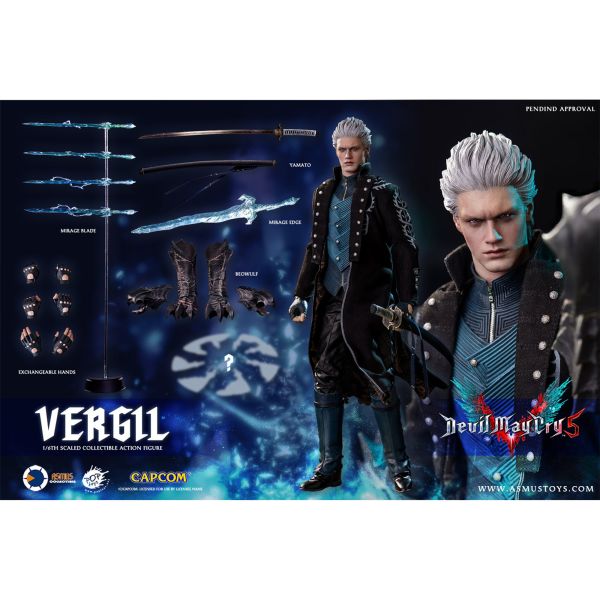 預購免運 Asmus Toys 《 惡魔獵人 5 》 1/6 維吉爾 豪華版 DMC500LUX 可動人偶,12吋人偶,6吋人偶,模型預購,1/6人偶,1/12人偶,KOF模型王者,Asmus Toys 《 惡魔獵人 5 》 1/6 維吉爾 豪華版 DMC500LUX,Asmus Toys,Asmus Toys 維吉爾,維吉爾可動人偶,維吉爾1/6人偶,維吉爾12吋人偶,