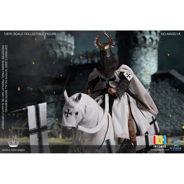 預購免運 101TOYS 1/6  中世紀條頓 三人組套裝&馬匹 MA001D 可動人偶,12吋人偶,6吋人偶,模型預購,1/6人偶,1/12人偶,KOF模型王者,101TOYS x PP STUDIO 1/6 中世紀條頓大統領 MA001C,101TOYS MA001C,PP STUDIO MA001C,