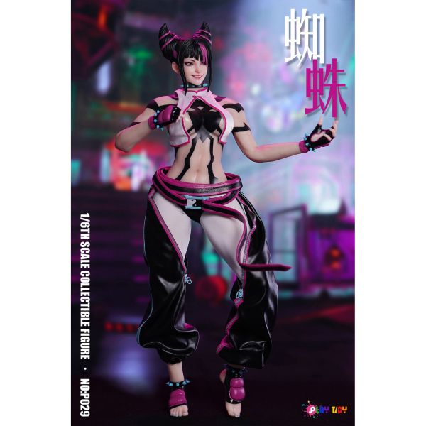 預購免運 PLAY TOY 1/6 可動眼 蜘蛛女特工 P029 可動人偶,12吋人偶,6吋人偶,模型預購,1/6人偶,1/12人偶,KOF模型王者,