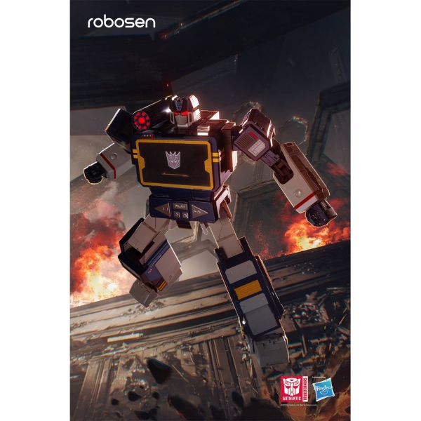 預購免運 樂森機器人 Robosen 36.4cm 變形金剛 聲波 G1 旗艦版 英文版 可動人偶,12吋人偶,6吋人偶,模型預購,1/6人偶,1/12人偶,KOF模型王者,樂森機器人 Robosen 36.4cm 變形金剛 聲波 G1 旗艦版 英文版,樂森機器人,Robosen,樂森機器人 聲波,Robosen 聲波,聲波 可動人偶,聲波 可動模型,聲波 可動機甲,聲波機器人,